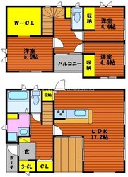 ELILAI　GARDEN3号棟の物件間取画像